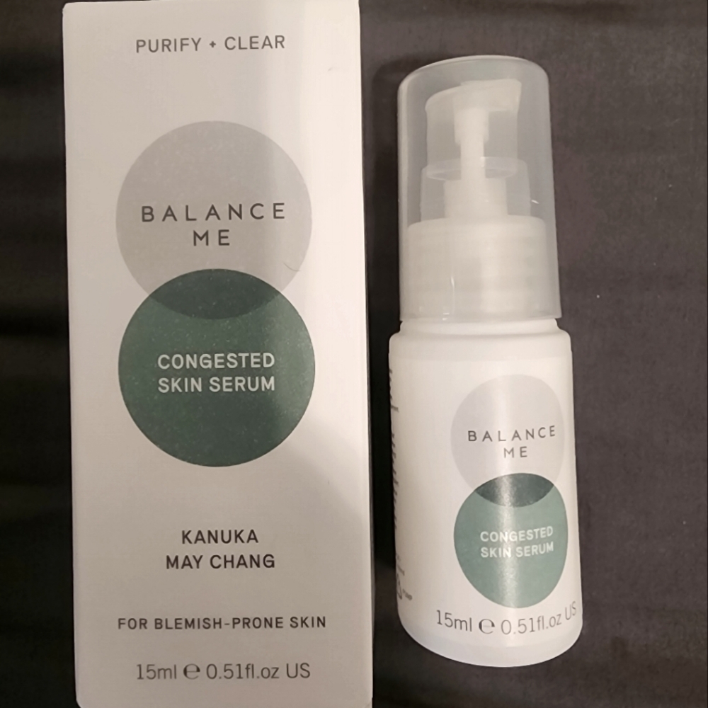 Balance Me Congested Skin Serum Kanuka May Chang. Purify And Clear. Full Size